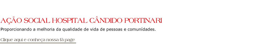 Projeto Social Hospital C�ndido Portinari